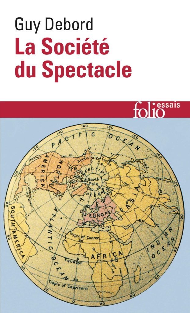 Couverture du livre de Guy Debord - La société du spectacle